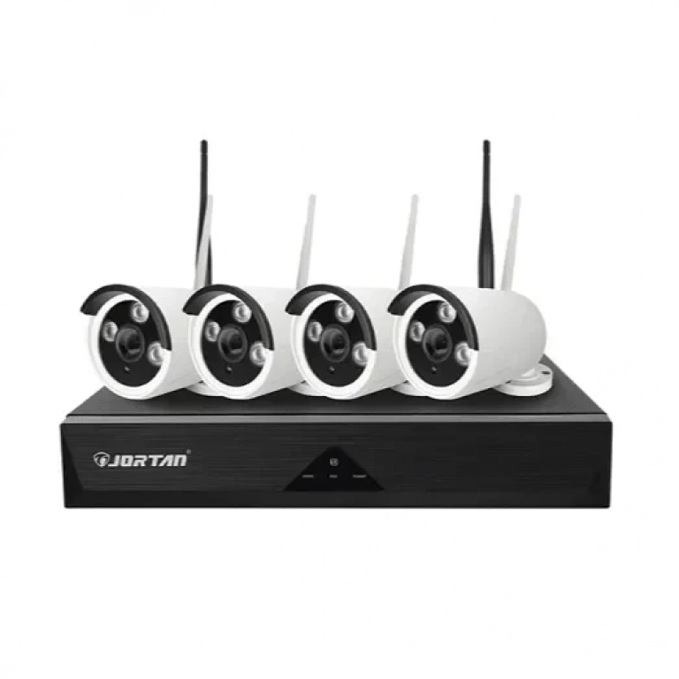 Σύστημα ασφαλείας CCTV με 4 κάμερες και καταγραφικό Jortan