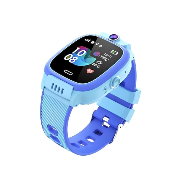 Y31 Παιδικό Smartwatch με GPS και Καουτσούκ/Πλαστικό Λουράκι Μπλε