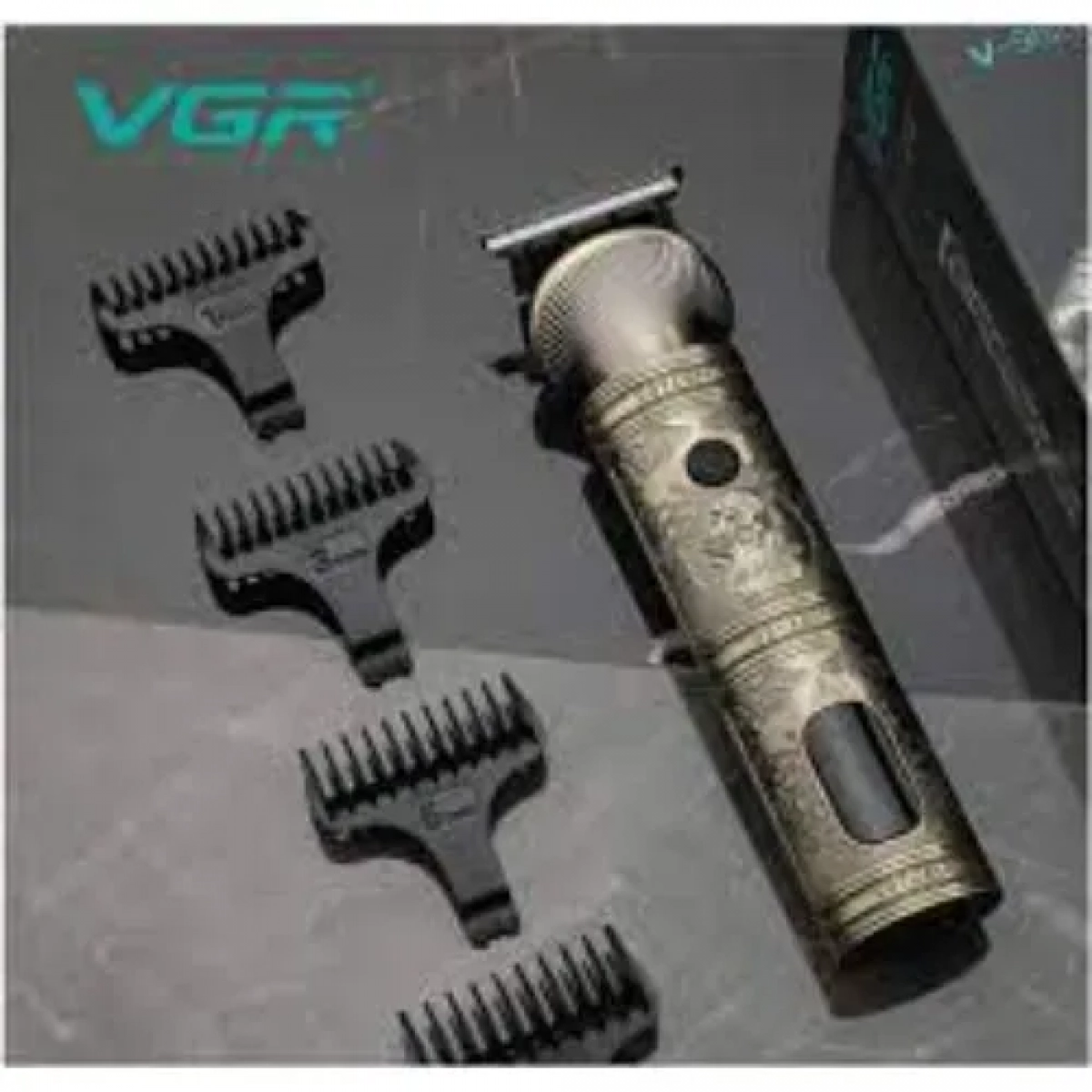 VGR V-962 Επαναφορτιζόμενη Κουρευτική Μηχανή Ασημί