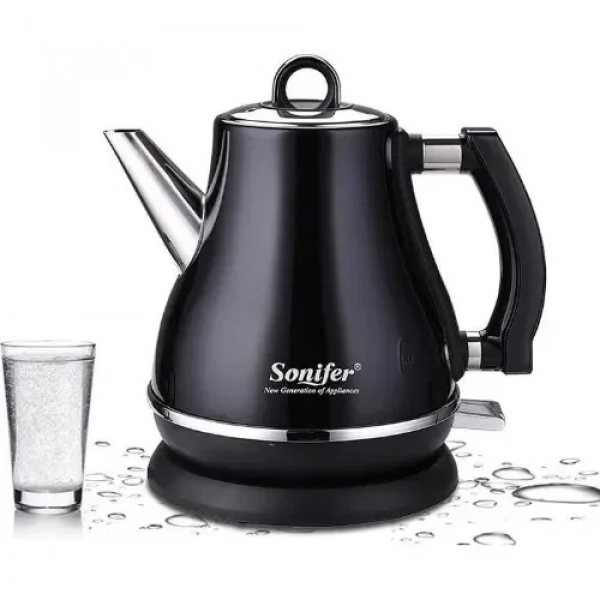 Sonifer SF-2028 Βραστήρας 1.2lt 1500W Μαύρος