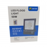 Αδιάβροχος προβολέας LED 50W με τηλεχειριστήριο 2000LM 220V RGB IP66 Jortan TP50WRGB