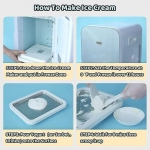 Παγωτομηχανή Από Μέταλλο Instant Ice Cream Maker