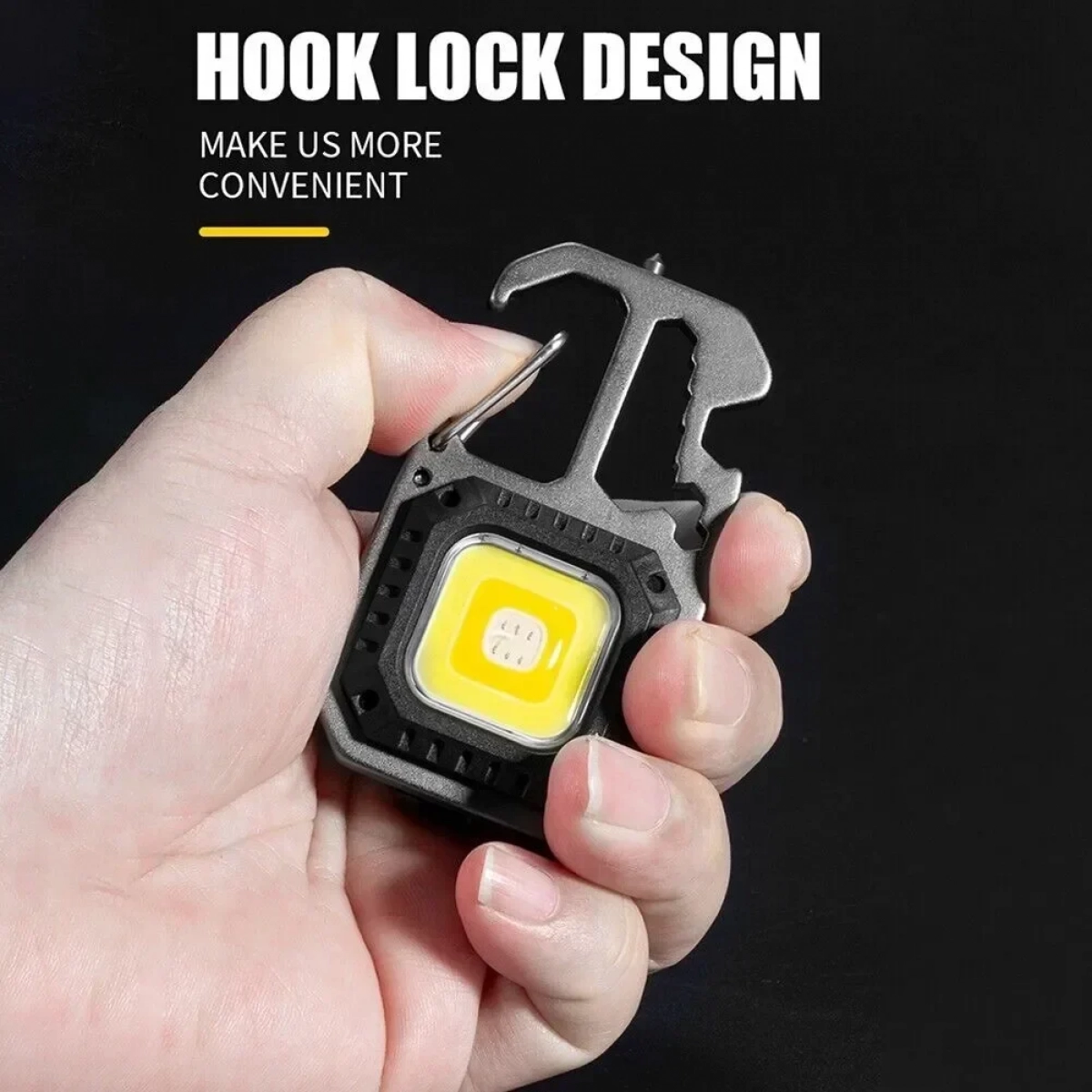 Andowl Πολυεργαλείο Μπρελόκ σε Μαύρο χρώμα Q-D911