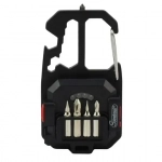 Andowl Πολυεργαλείο Μπρελόκ σε Μαύρο χρώμα Q-D911