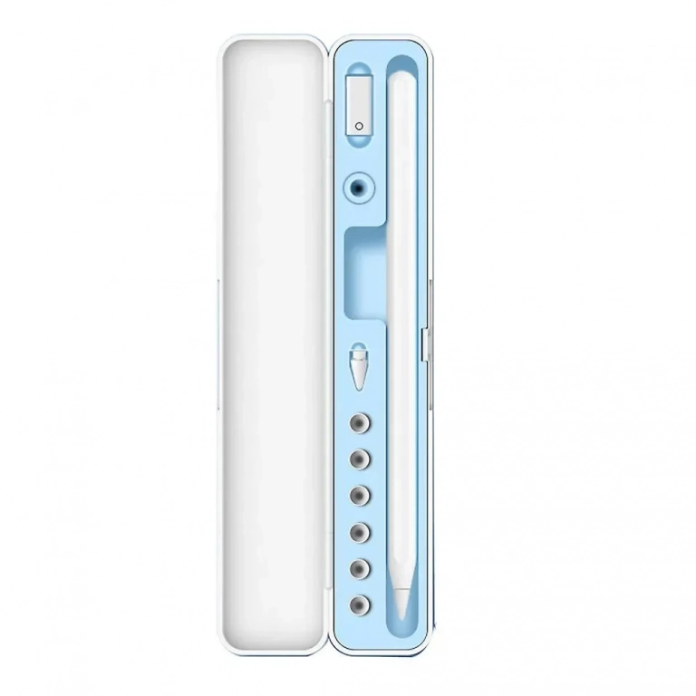 Αντικραδασμική Θήκη Γραφίδας για Apple Pencil 1/2 Μπλε