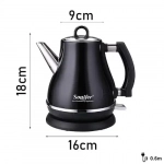 Sonifer SF-2028 Βραστήρας 1.2lt 1500W Μαύρος