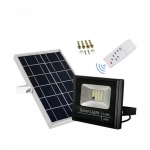 Ηλιακός προβολέας LED 10W 2000LM με πάνελ και τηλεχειριστήριο Jortan JT-BJ10W