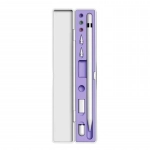 Αντικραδασμική Θήκη Γραφίδας για Apple Pencil 1/2 Μωβ