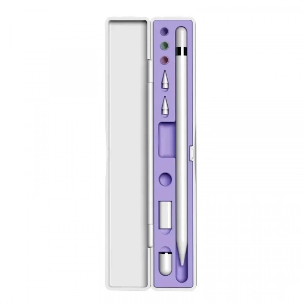 Αντικραδασμική Θήκη Γραφίδας για Apple Pencil 1/2 Μωβ
