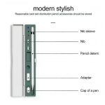 Αντικραδασμική Θήκη Γραφίδας για Apple Pencil 1/2 Πράσινο