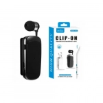 Ακουστικό Bluetoοth HandsFree K52 clip-on mini headset Μαύρο