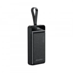 Power bank 30000mAh P140K 22.5W με ψηφιακή οθόνη Awei μαύρο