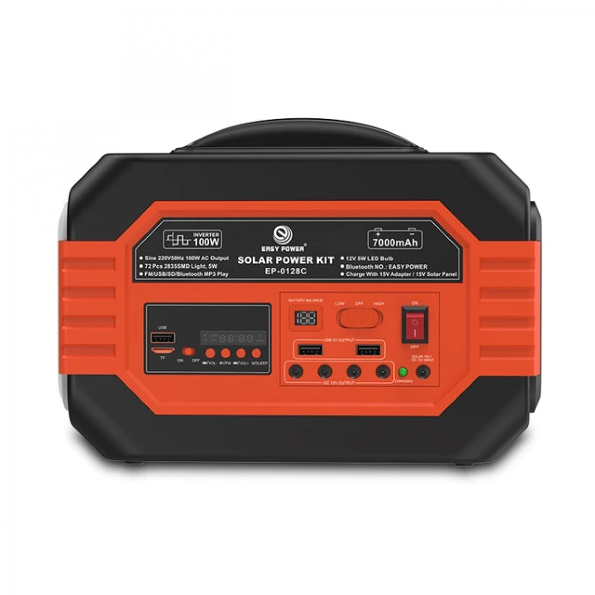 Ηλιακό σύστημα φόρτισης διαφόρων τύπων 100W EP-0128C