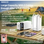 Remax RPP-566 Power Bank Γρήγορης Φόρτισης 22,5W 80000mAh Λευκό