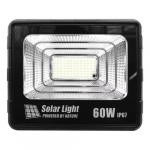 Ηλιακός Προβολέας Αδιάβροχος GDSUPER GD-60H 60W με Ξεχωριστό Ηλιακό Πάνελ και Χειριστήριο