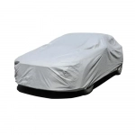 Αδιάβροχη κουκούλα αυτοκινήτου Carsun 430x160x120cm που Στερεώνεται με Λάστιχο Γκρί- Medium