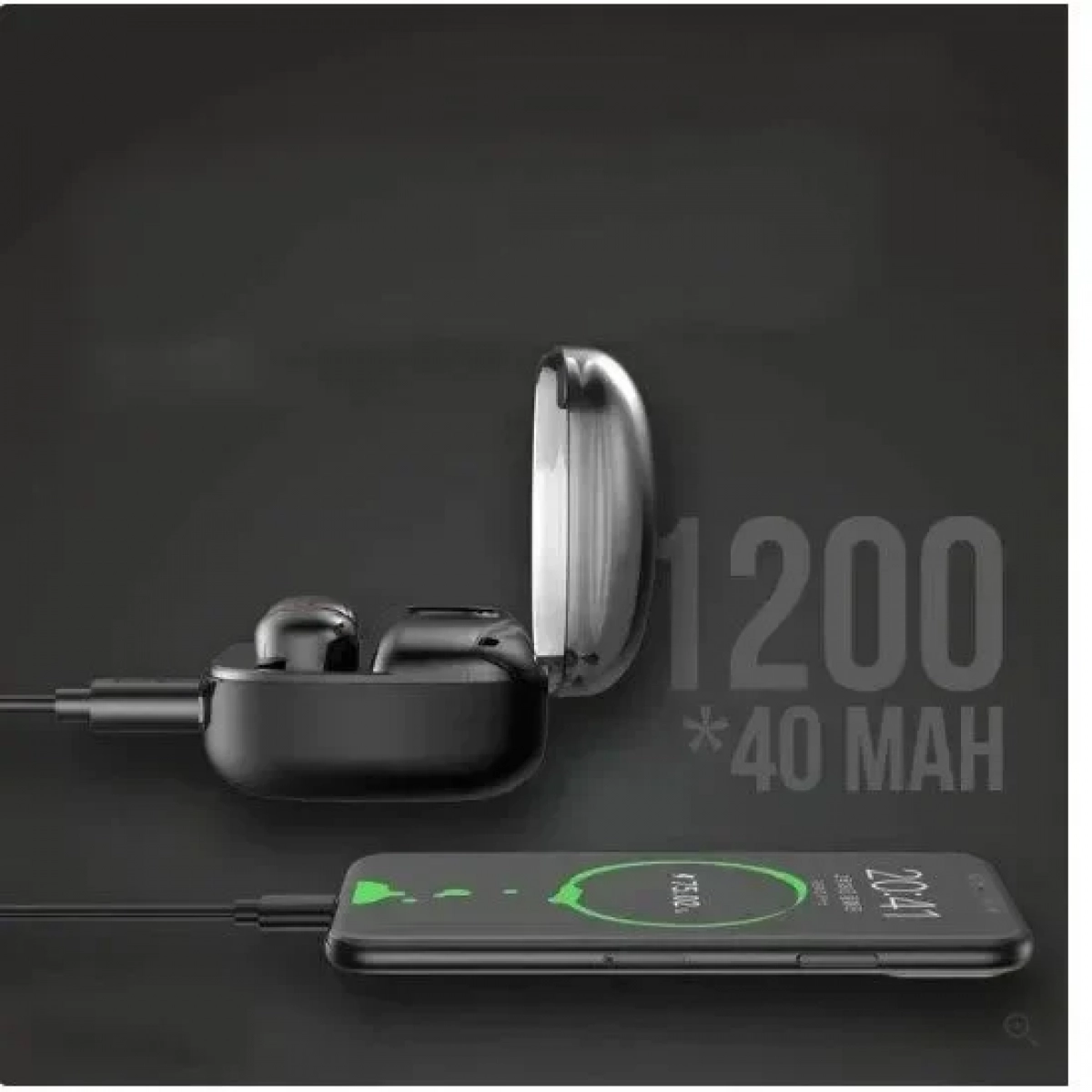 Andowl EJ661 Bluetooth Ακουστικά με Βάση Φόρτισης
