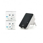 Ασύρματος αναμεταδότης και ενισχυτής σήματος WiFi Andowl M-699 - Image 2