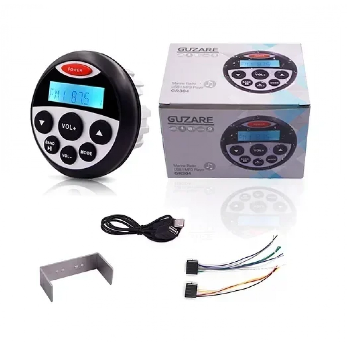 Awei GR304 Ηχοσύστημα Σκάφους Αδιάβροχο με Bluetooth / USB - Image 5