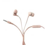 Ενσύρματα ακουστικά Fashion SNK-K12 σε ροζ χρώμα
