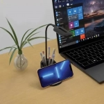 Awei W20 Ασύρματος Φορτιστής Qi Pad 15W Μαύρος