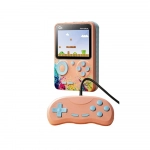 Φορητή κονσόλα παιχνιδιών G5 με χειριστήριο και 500 ρετρό παιχνίδια ροζ