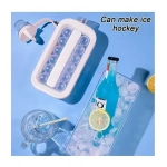 Φορητή παγοθήκη διαφανές Ice Ball Maker 2 σε 1 ροζ - Image 3