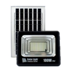 Ηλιακός Προβολέας Αδιάβροχος GDSUPER GD-100H 100W με Ξεχωριστό Ηλιακό Πάνελ & Χειριστήριο