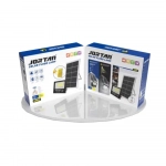 Ηλιακός προβολέας LED 1200W 76800LM με πάνελ και τηλεχειριστήριο Jortan JT-BJ1200W