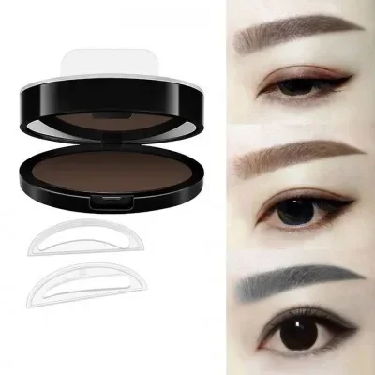Στάμπες Για Σχηματισμό Φρυδιών 3 Second Eyebrow Stamp -Stencils Φρυδιών