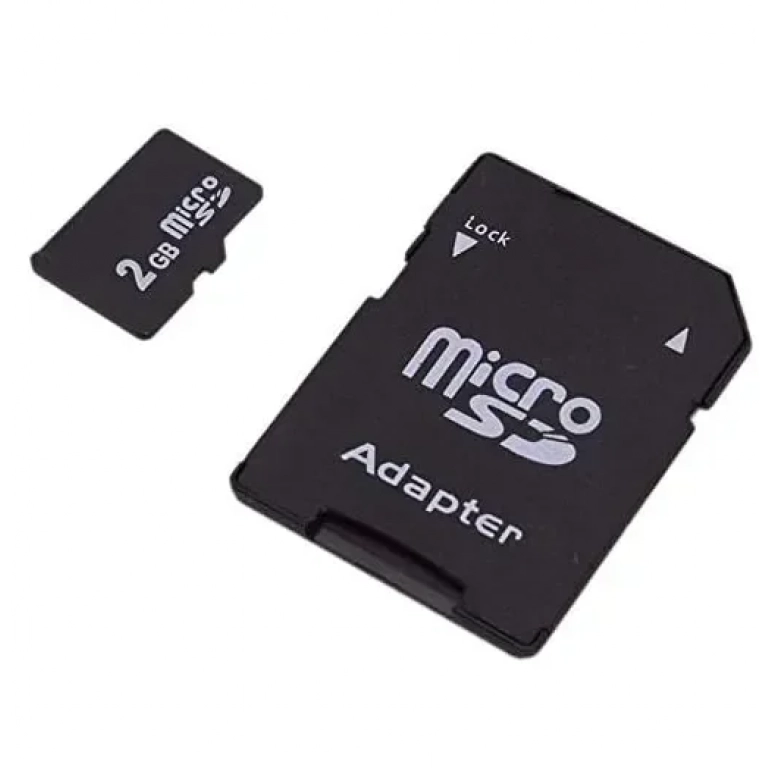 Κάρτα μνήμης MicroSD 2GB Memory Card Adapter