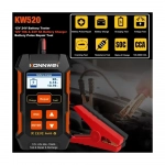 Konnwei KW-520 Ψηφιακό Battery Tester με Κροκοδειλάκια