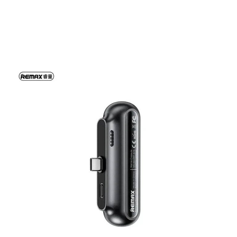 Remax RPP-576 Capsule Power bank για iPhone 3000mAh Μαύρο