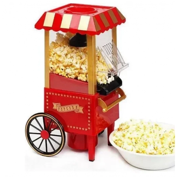 Μηχανή Pop Corn ζεστού αέρα 1200W 23x17,5x39cm κόκκινο