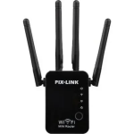 Pix-Link WR16 WiFi Extender Single Band (2.4GHz) 300Mbps με 2 Θύρες Ethernet