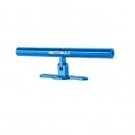 Πολυχρηστική Μπάρα Αλουμινίου Crossbar Βάση Motowolf 24cm – Μπλε