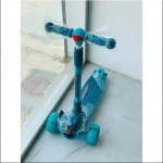 Παιδικό Πατίνι Huienbei Sports Folding Scooter Πράσινο