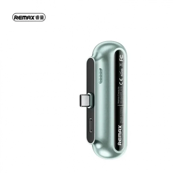 Remax RPP-576 Capsule Power bank για iPhone 3000mAh Πράσινο