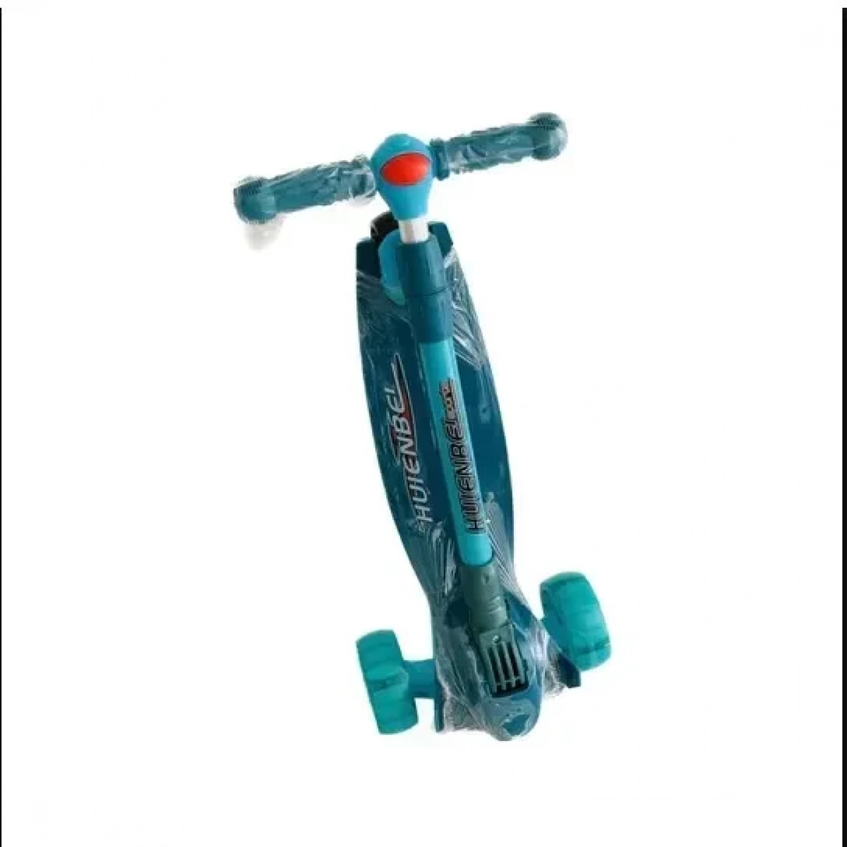 Παιδικό Πατίνι Huienbei Sports Folding Scooter Πράσινο