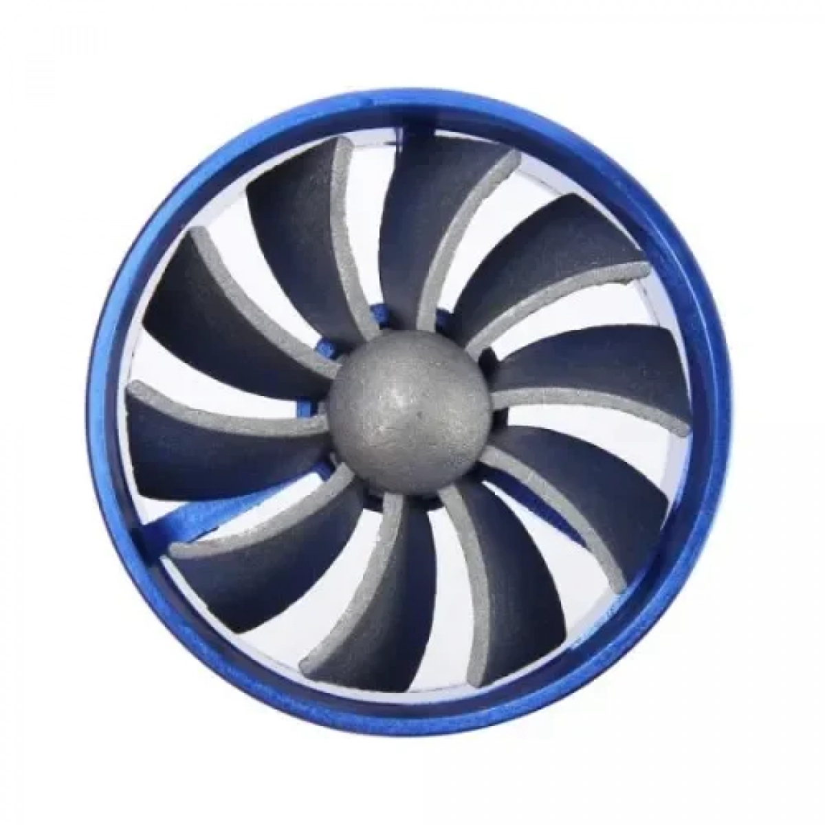 Ανεμιστήρας Turbo Διαμέτρου 65mm Εξοικονόμησης Καυσίμου με Μονή Προπέλα OEM F1-Z – Μπλε