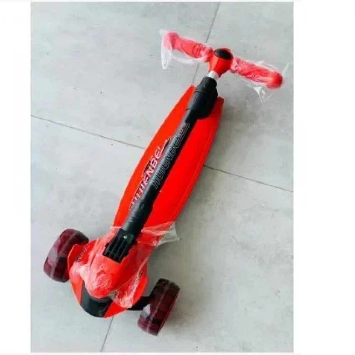 Παιδικό Πατίνι Huienbei Sports Folding Scooter Κόκκινο