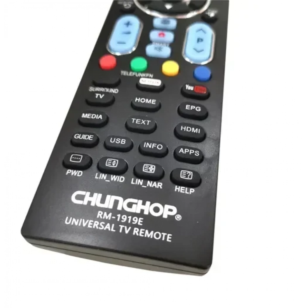 Συμβατό τηλεχειριστήριο για τηλεοράσεις universal Chunghop RM-1919E - Image 2
