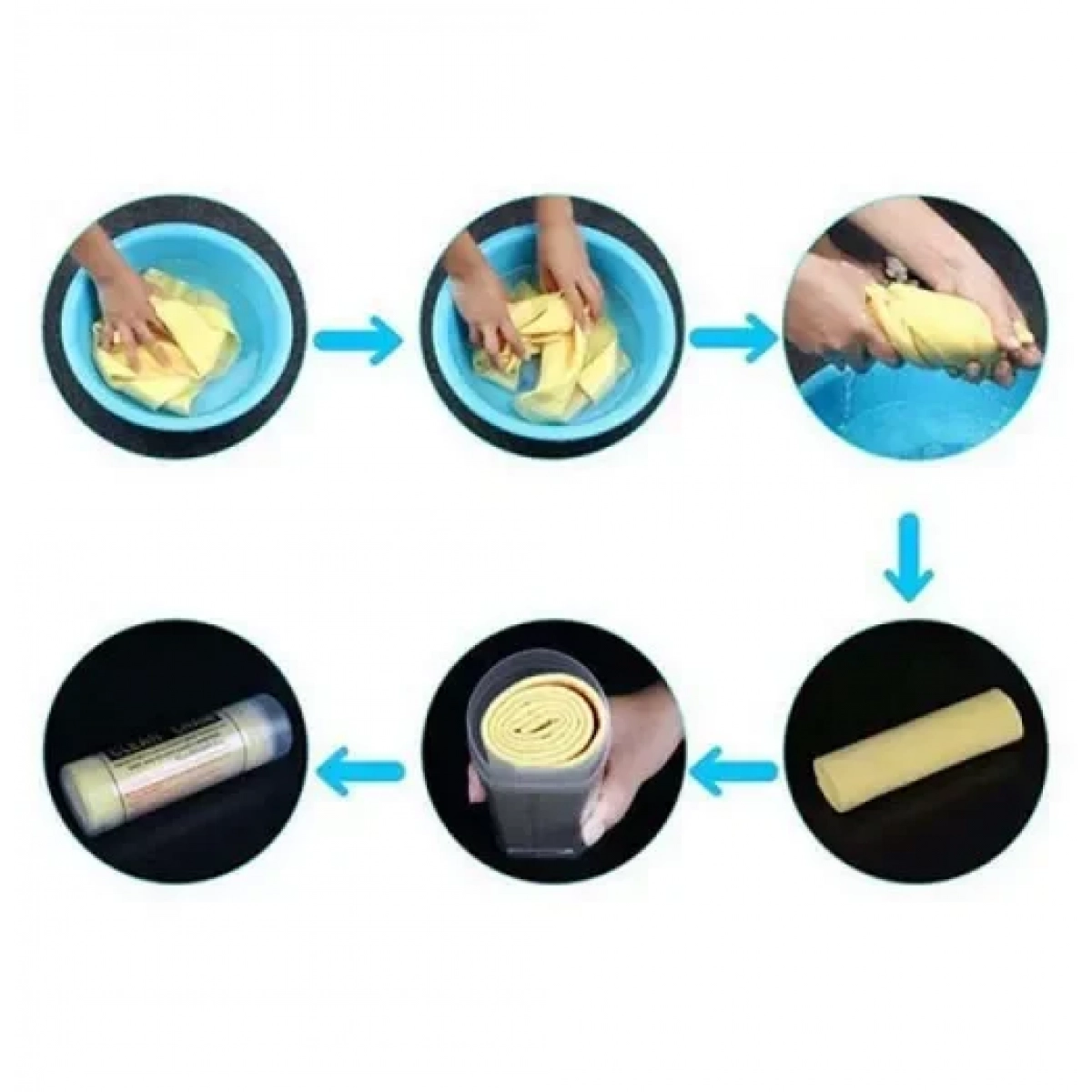 Συνθετικό δέρμα αυτοκινήτου CLEAN CHAM 65x42x0,2 cm - Image 4