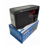CMiK MK-2101S Ραδιόφωνο Mp3 Bluetooth Ηλιακής Φόρτισης - Μαύρο