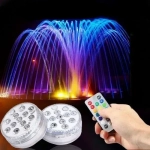 Υποβρύχιο mini Διακοσμητικό Φωτιστικό RGB με 10 smd led