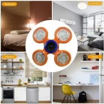 ΦΩΤΙΣΤΙΚΟ LED ΜΕ ΗΧΕΙΟ BLUETOOTH ΠΟΡΤΟΚΑΛΙ - FA-2940R