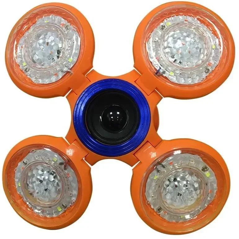 Φωτιστικο Led Με Ηχειο Bluetooth Πορτοκαλι - Fa-2940R