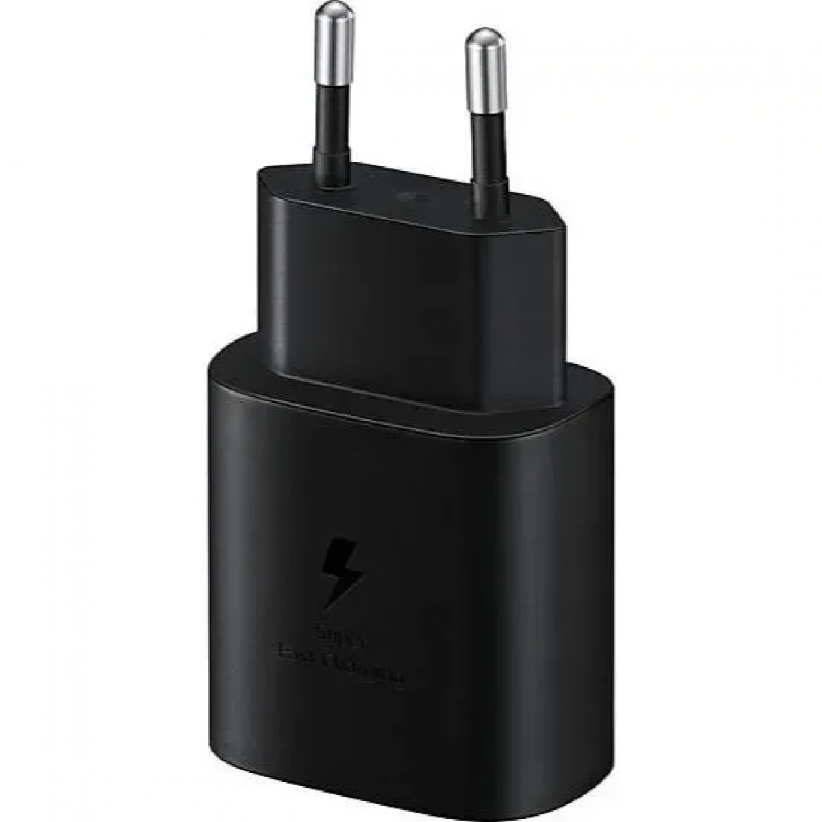 Samsung Φορτιστής με Θύρα USB-C και Καλώδιο USB-C 25W Μαύρο