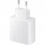 Samsung Φορτιστής με Θύρα USB-C και Καλώδιο USB-C 25W Λευκός