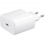 Samsung Φορτιστής με Θύρα USB-C και Καλώδιο USB-C 25W Λευκός